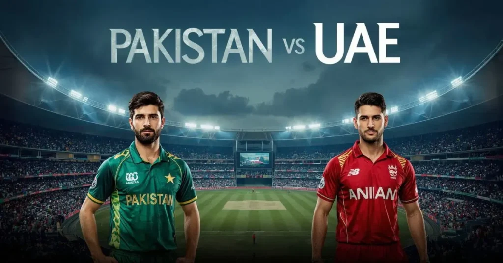 Pakistan vs UAE