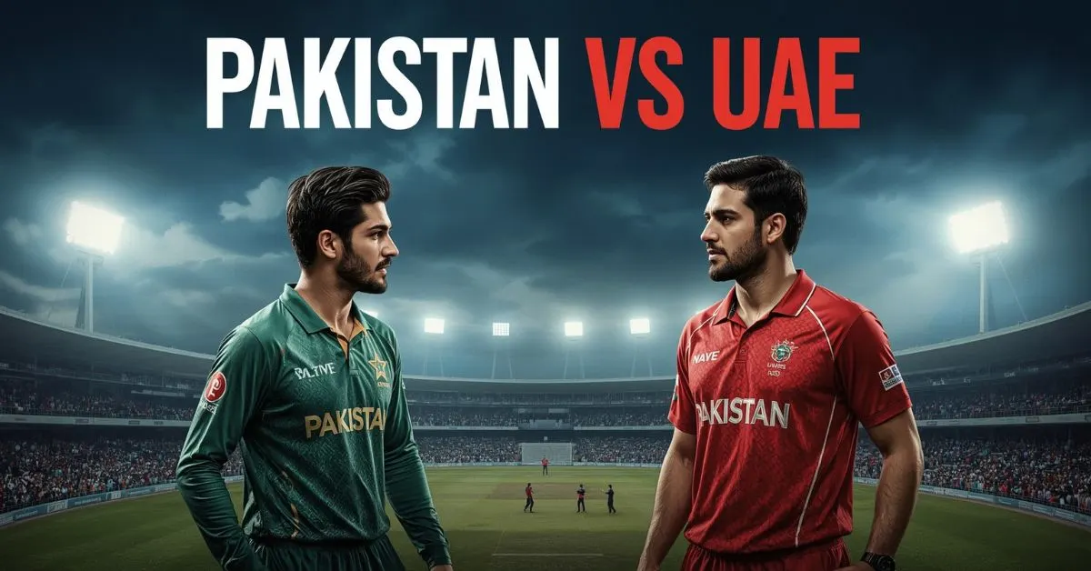 Pakistan vs UAE