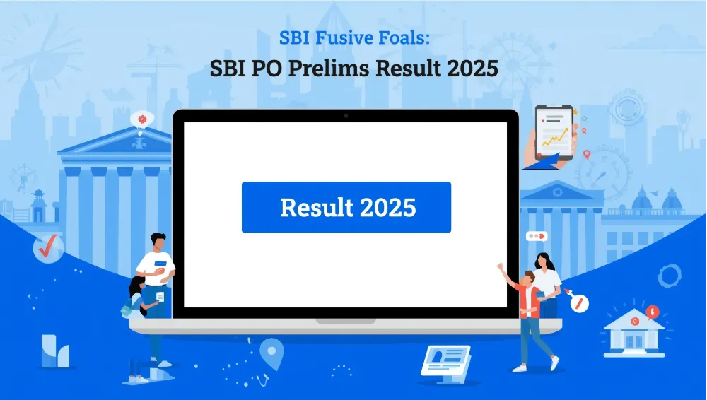 Check online SBI PO Prelims Result 2025 Latest